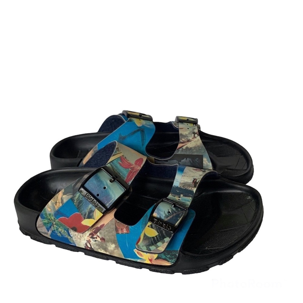birki's by birkenstock print sandals hawaii 6.5